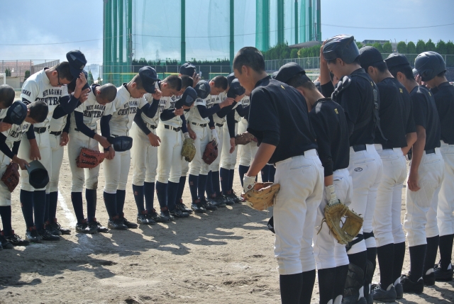 ニュース 寝屋川中央リトルシニアさんと練習試合を行いました